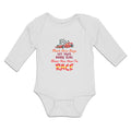 Long Sleeve Bodysuit Baby Move over Boys Let This Baby Girl Show You How to Race