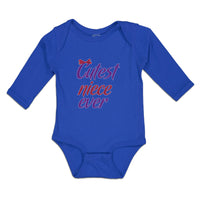 Long Sleeve Bodysuit Baby Cutest Niece Ever with Red Bow Boy & Girl Clothes - Cute Rascals