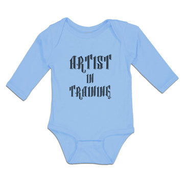 Long Sleeve Bodysuit Baby Artist in Training Boy & Girl Clothes Cotton