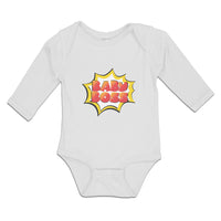 Long Sleeve Bodysuit Baby Baby Boss Bubble Pop Boy & Girl Clothes Cotton - Cute Rascals