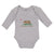 Long Sleeve Bodysuit Baby Flag of California Republic State of United States - Cute Rascals