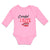 Long Sleeve Bodysuit Baby Warns Careful Bite Mouth, Lips Teeth Cotton