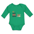 Long Sleeve Bodysuit Baby Eat Sleep Drum Repeat Musical Boy & Girl Clothes