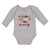 Long Sleeve Bodysuit Baby Gobble Gobble Y'All Love Pattern with Heart Cotton - Cute Rascals