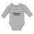 Long Sleeve Bodysuit Baby Amazing Baby Motivational and Inspiring Letters Cotton - Cute Rascals