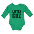 Long Sleeve Bodysuit Baby Little Cuz Boy & Girl Clothes Cotton