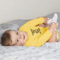 Long Sleeve Bodysuit Baby Started from The Belly Now I'M Here Boy & Girl Clothes