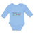 Long Sleeve Bodysuit Baby Everyone Loves Mexican Shamrock Leaf Symbol Cotton - Cute Rascals