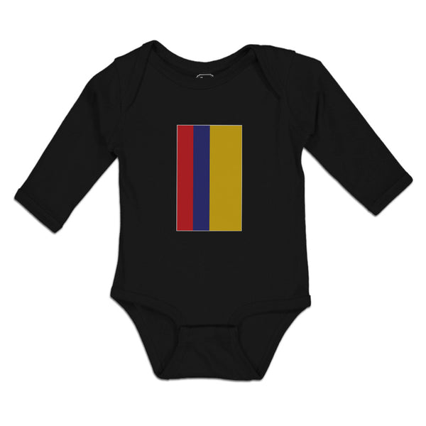 Long Sleeve Bodysuit Baby National Flag of Usa Columbia Boy & Girl Clothes