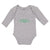 Long Sleeve Bodysuit Baby Flag of Nigeria Boy & Girl Clothes Cotton - Cute Rascals