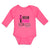 Long Sleeve Bodysuit Baby Wear Pink for Someone Special Breast Cancer Awareness