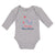 Long Sleeve Bodysuit Baby Love Mawmaw Elephants Towards Child Hearts Cotton