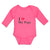 Long Sleeve Bodysuit Baby I Love My Pops Boy & Girl Clothes Cotton