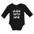 Long Sleeve Bodysuit Baby Made with Love with Silhouette Heart Cotton