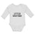 Long Sleeve Bodysuit Baby Brother Striped Pattern Silhouette Hearts Cotton - Cute Rascals