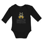 Long Sleeve Bodysuit Baby Daddy's Sunday Funday! Boy & Girl Clothes Cotton - Cute Rascals