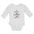 Long Sleeve Bodysuit Baby I Rock at Sports Boy & Girl Clothes Cotton