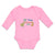 Long Sleeve Bodysuit Baby My Papa Loves Me! Boy & Girl Clothes Cotton