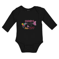 Long Sleeve Bodysuit Baby Grandpa Is My New Bff Boy & Girl Clothes Cotton - Cute Rascals