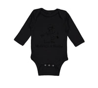 Long Sleeve Bodysuit Baby Trust Me My Dad's A Welder Dad Father's Day C Cotton