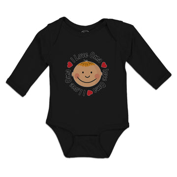 Long Sleeve Bodysuit Baby I Love Oma Boy & Girl Clothes Cotton