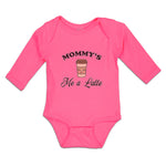 Long Sleeve Bodysuit Baby Mommy's Me A Latte Boy & Girl Clothes Cotton