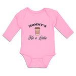 Long Sleeve Bodysuit Baby Mommy's Me A Latte Boy & Girl Clothes Cotton