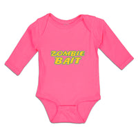 Long Sleeve Bodysuit Baby Zombie Bait Boy & Girl Clothes Cotton