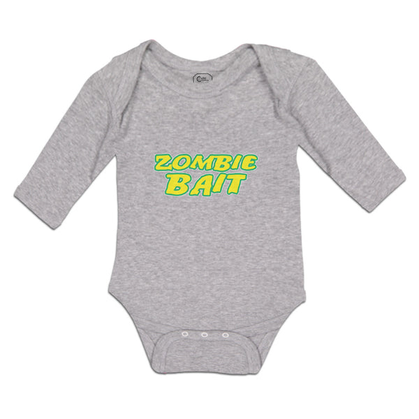 Long Sleeve Bodysuit Baby Zombie Bait Boy & Girl Clothes Cotton