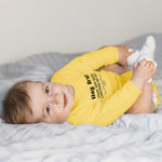 Long Sleeve Bodysuit Baby Hey Bro! Your Wife Keeps Checking Me out Cotton - Cute Rascals