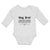 Long Sleeve Bodysuit Baby Hey Bro! Your Wife Keeps Checking Me out Cotton - Cute Rascals