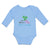 Long Sleeve Bodysuit Baby I'M Cute Mom's Cute. Dad's Lucky! Boy & Girl Clothes