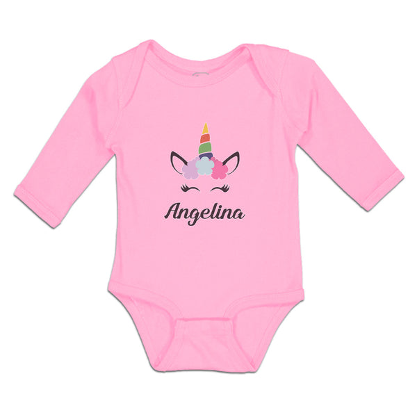 Cute Rascals® Baby Clothes Angelina Your Name Cute Unicorn