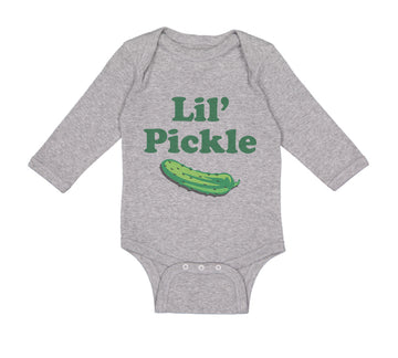 Long Sleeve Bodysuit Baby Lil Pickle Vegetables Boy & Girl Clothes Cotton