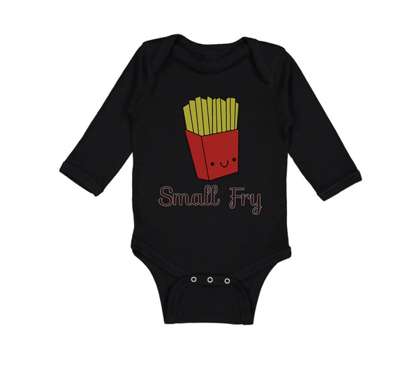Long Sleeve Bodysuit Baby Small Fry Funny Humor Boy & Girl Clothes Cotton