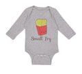 Long Sleeve Bodysuit Baby Small Fry Funny Humor Boy & Girl Clothes Cotton