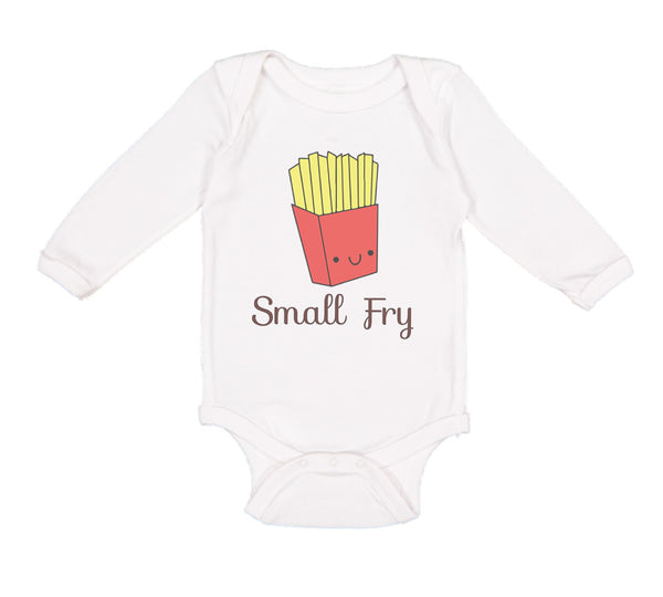 Long Sleeve Bodysuit Baby Small Fry Funny Humor Boy & Girl Clothes Cotton