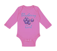 Long Sleeve Bodysuit Baby Blueberry Girl Boy & Girl Clothes Cotton - Cute Rascals