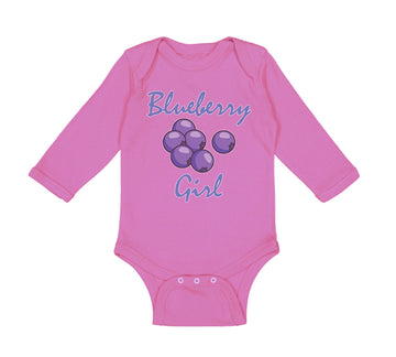 Long Sleeve Bodysuit Baby Blueberry Girl Boy & Girl Clothes Cotton