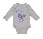 Long Sleeve Bodysuit Baby Blueberry Girl Boy & Girl Clothes Cotton - Cute Rascals