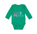 Long Sleeve Bodysuit Baby Jelly Bean Funny Humor Boy & Girl Clothes Cotton