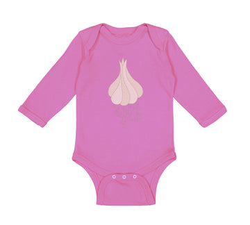 Long Sleeve Bodysuit Baby Garlic Vegetables Boy & Girl Clothes Cotton