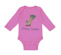 Long Sleeve Bodysuit Baby Celery Stalker Vegetables Boy & Girl Clothes Cotton