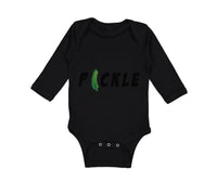 Long Sleeve Bodysuit Baby Pickle Vegetables Funny Boy & Girl Clothes Cotton