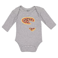 Long Sleeve Bodysuit Baby Spicy Cheesy Pizza Boy & Girl Clothes Cotton