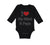 Long Sleeve Bodysuit Baby I Heart My Mimi & Papa Grandparents Boy & Girl Clothes