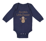 Long Sleeve Bodysuit Baby Auntie's Little Peanut Boy & Girl Clothes Cotton - Cute Rascals