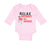 Long Sleeve Bodysuit Baby Relax My Mommy Is A Nurse Boy & Girl Clothes Cotton