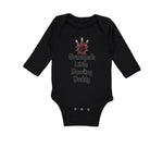 Long Sleeve Bodysuit Baby Grandpa's Little Bowling Buddy Grandpa Grandfather - Cute Rascals