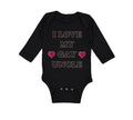 Long Sleeve Bodysuit Baby I Love My Gay Uncle Boy & Girl Clothes Cotton